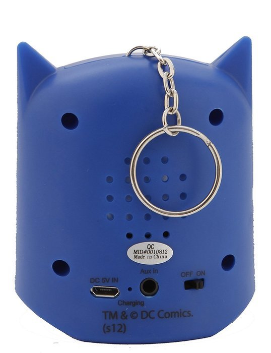 Warner Brothers Batman Portable Speaker - Blue (55082) N4