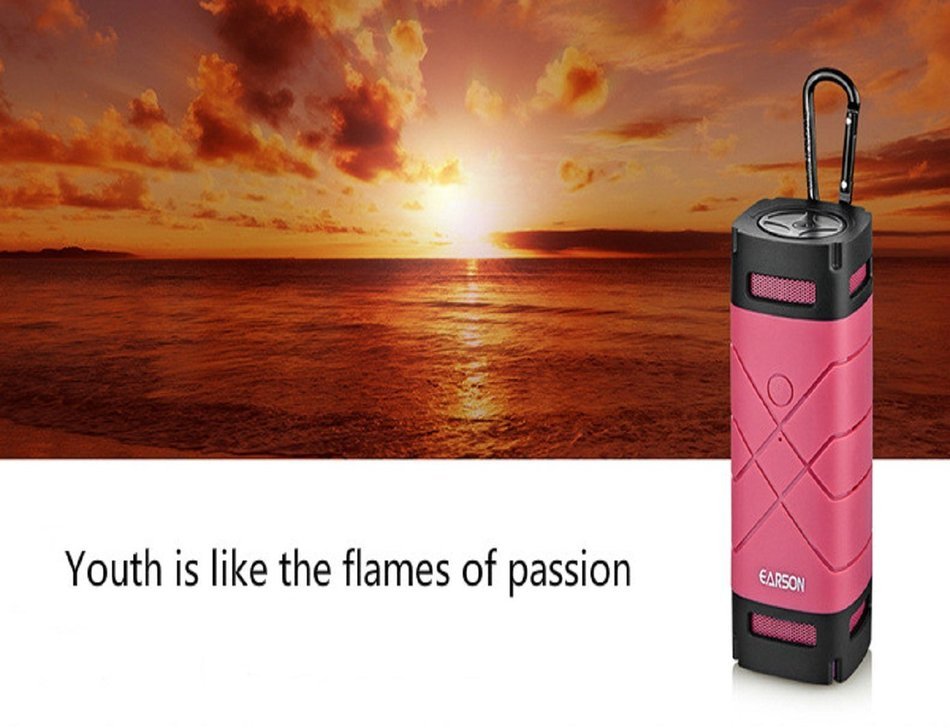 Vivostore Wireless Portable Bluetooth Speakers Outdoor Waterproof Bicycle Speaker with Self-timer Button Support... N15