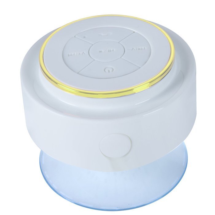 KONG KIM IPX7 100% Waterproof & Dust-proof Floating Bluetooth Shower Speaker - Compatible with all Bluetooth devices... N7
