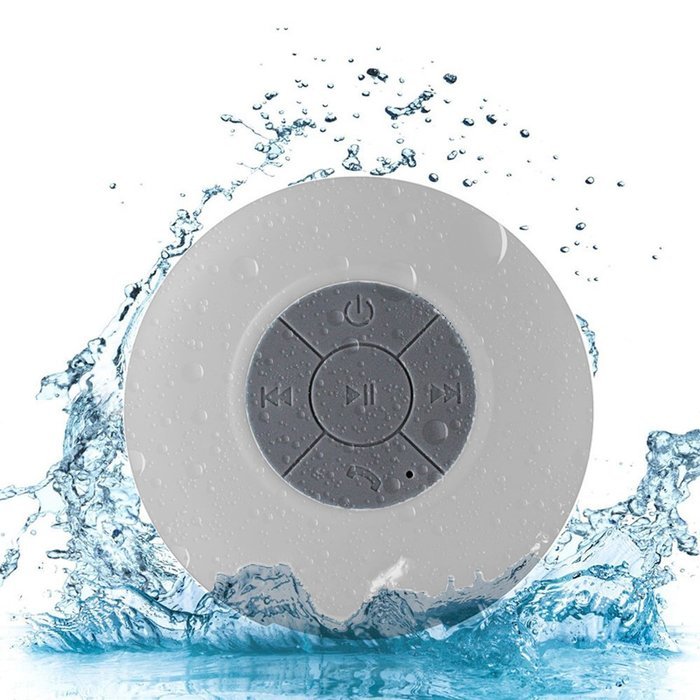 Protech Bluetooth Waterproof IPx4 Shower Wireless Speaker 3.0, Mini Water Resistant Wireless Shower Speaker, Handsfree...