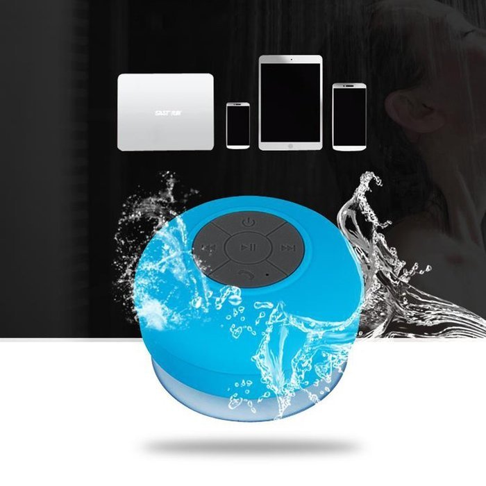Protech Bluetooth Waterproof IPx4 Shower Wireless Speaker 3.0, Mini Water Resistant Wireless Shower Speaker, Handsfree... N15