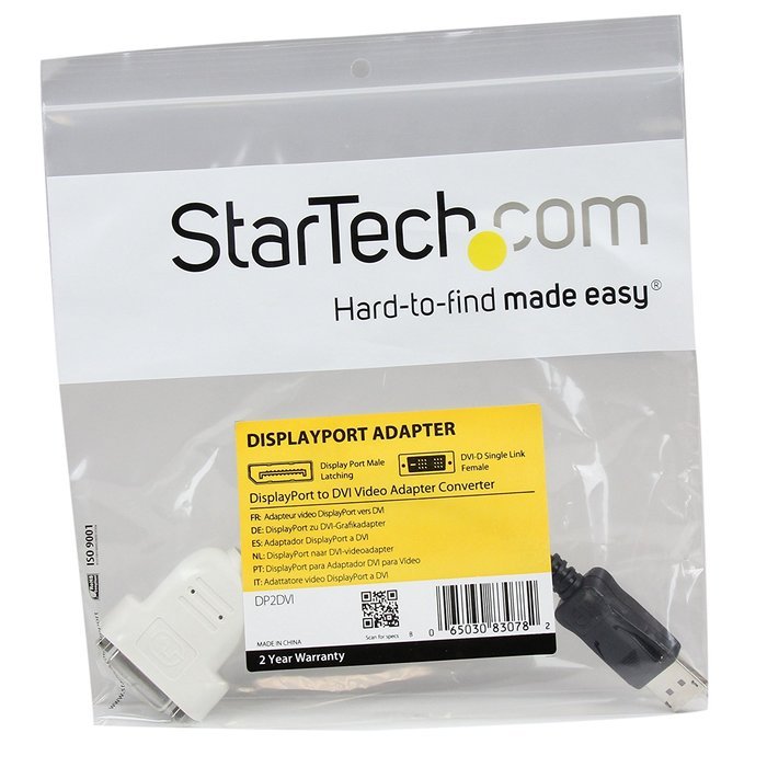 StarTech DisplayPort to VGA Video Adapter Converter - 1920x1200 - Display Port / DP Adapter M/F N14