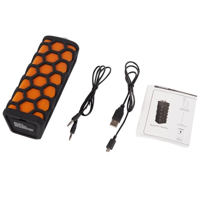 Mindkoo Wireless Bluetooth Speaker(Waterproof, Shockproof, Dustproof & Anti-scratch),Bluetooth V3.0 Rechargeable... N6