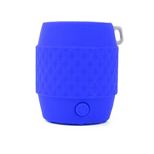Waterproof Shockproof Bluetooth Speaker For iPhone Smartphone Color Blue