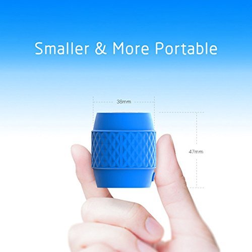 Waterproof Shockproof Bluetooth Speaker For iPhone Smartphone Color Blue N3