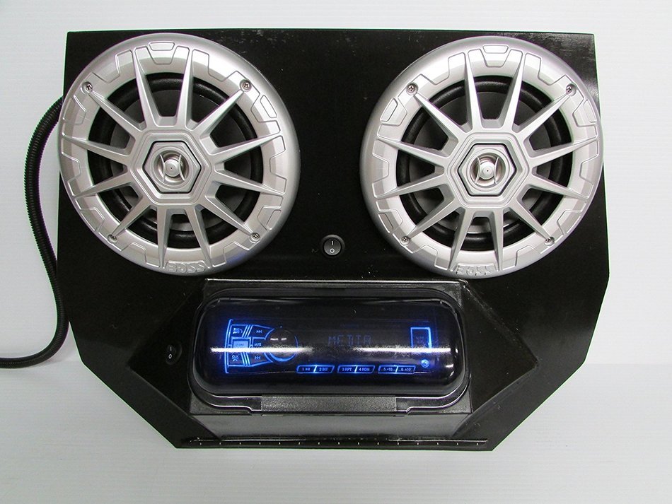 SD 2BBT2RGB -Polaris RZR Stereo System Bluetooth UTV Side by Side (2-6.5" marine speakers)