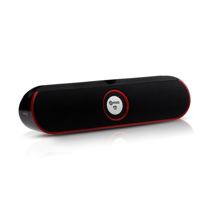 Contixo Portable Wireless Bluetooth v4.0 Stereo Speaker Stand w/ Viewing Cradle, Dual-Driver, Enhanced Bass Boost... N2