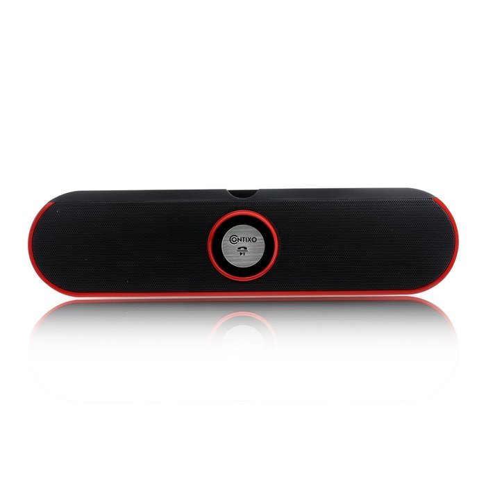 Contixo Portable Wireless Bluetooth v4.0 Stereo Speaker Stand w/ Viewing Cradle, Dual-Driver, Enhanced Bass Boost... N7