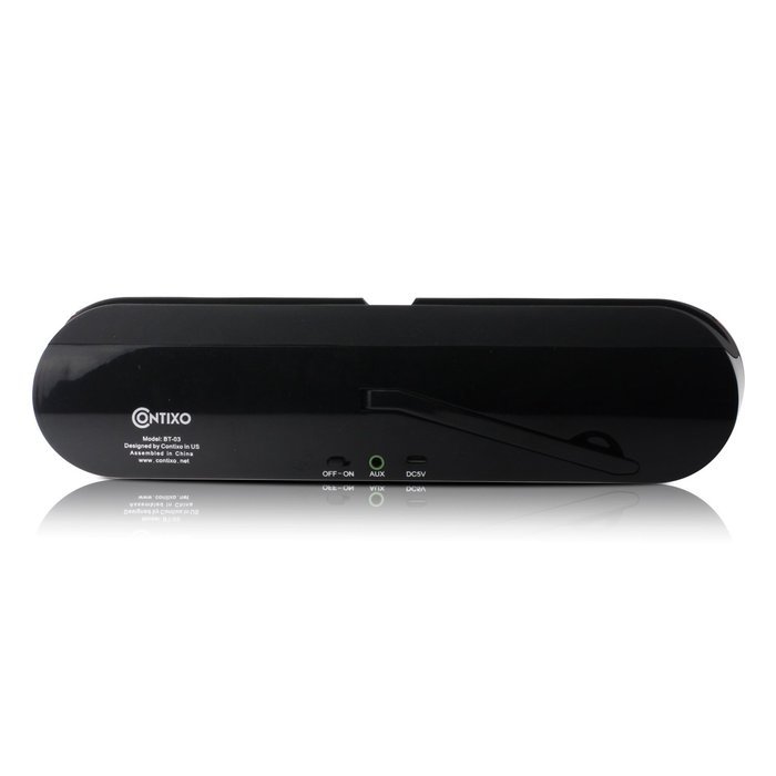 Contixo Portable Wireless Bluetooth v4.0 Stereo Speaker Stand w/ Viewing Cradle, Dual-Driver, Enhanced Bass Boost... N8