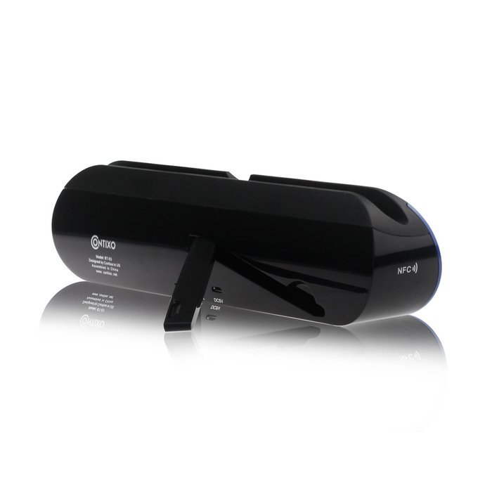 Contixo Portable Wireless Bluetooth v4.0 Stereo Speaker Stand w/ Viewing Cradle, Dual-Driver, Enhanced Bass Boost... N14