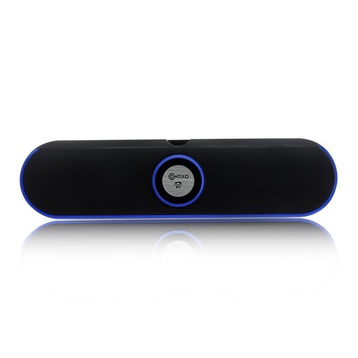 Contixo Portable Wireless Bluetooth v4.0 Stereo Speaker Stand w/ Viewing Cradle, Dual-Driver, Enhanced Bass Boost... N15
