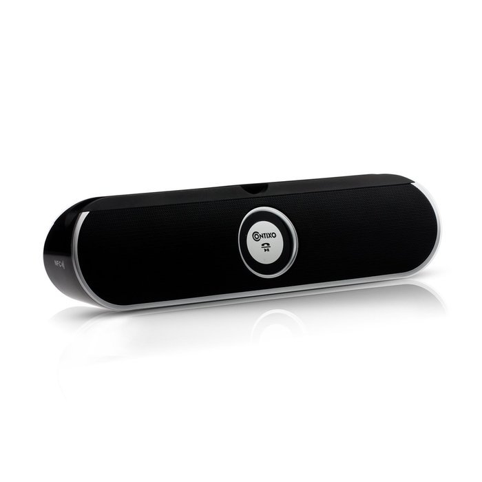 Contixo Portable Wireless Bluetooth v4.0 Stereo Speaker Stand w/ Viewing Cradle, Dual-Driver, Enhanced Bass Boost... N17