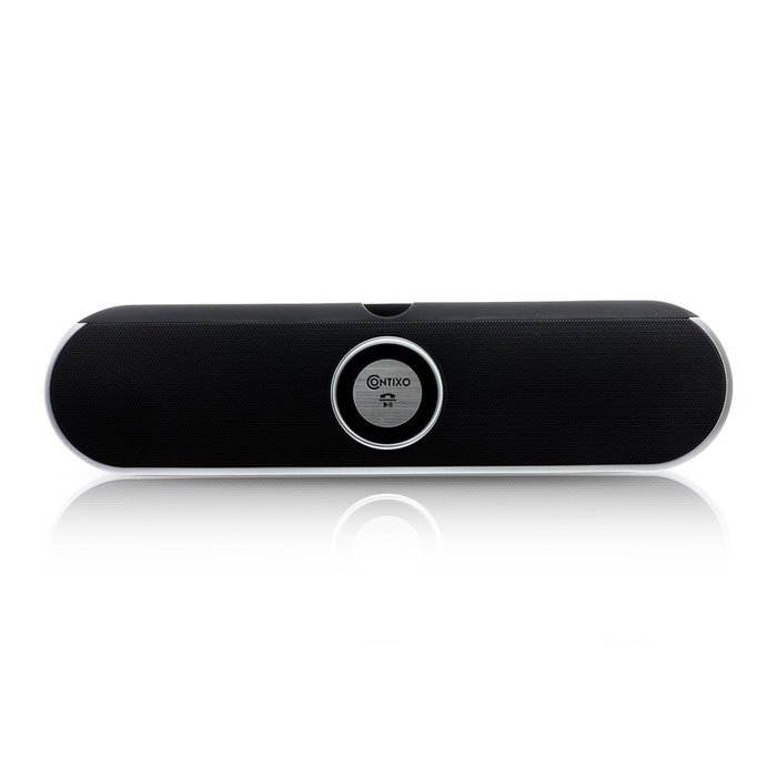 Contixo Portable Wireless Bluetooth v4.0 Stereo Speaker Stand w/ Viewing Cradle, Dual-Driver, Enhanced Bass Boost... N22