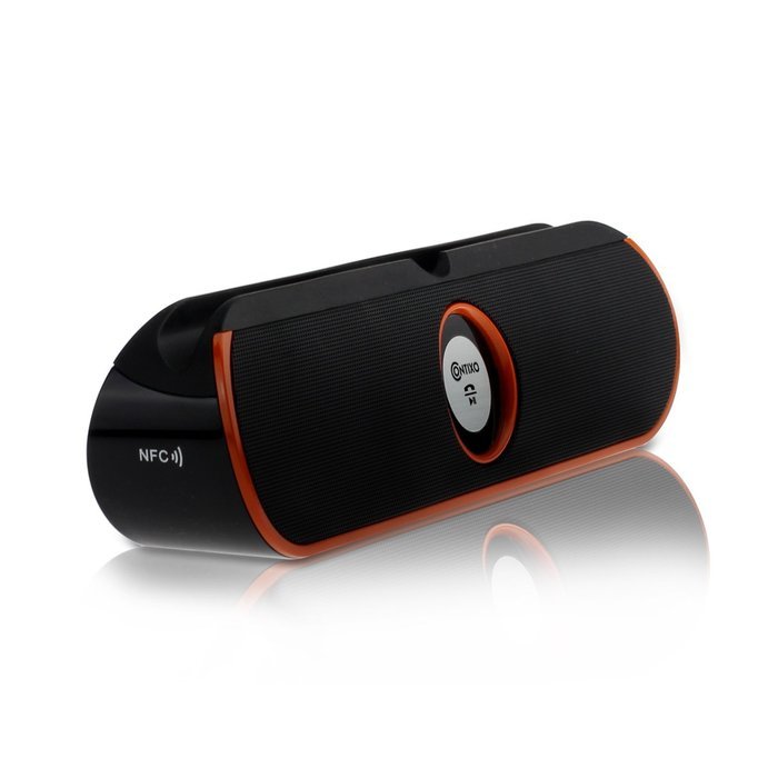 Contixo Portable Wireless Bluetooth v4.0 Stereo Speaker Stand w/ Viewing Cradle, Dual-Driver, Enhanced Bass Boost... N25