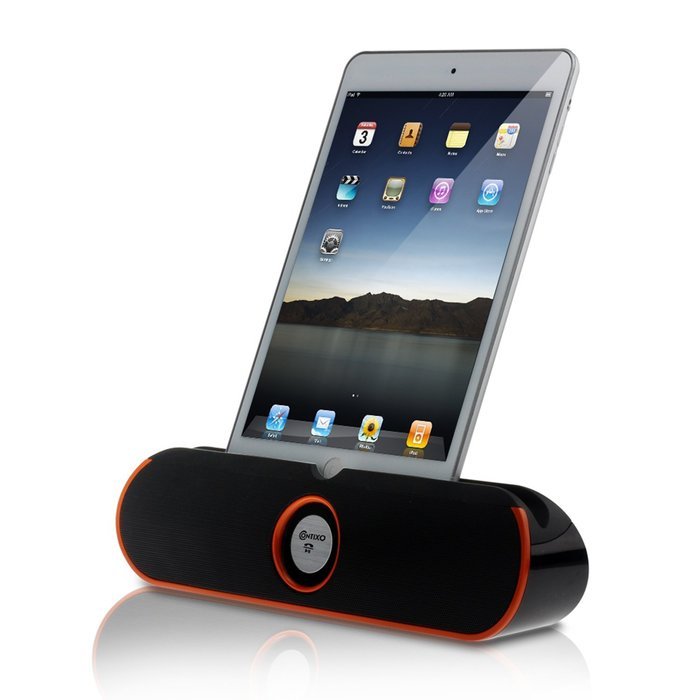 Contixo Portable Wireless Bluetooth v4.0 Stereo Speaker Stand w/ Viewing Cradle, Dual-Driver, Enhanced Bass Boost... N27