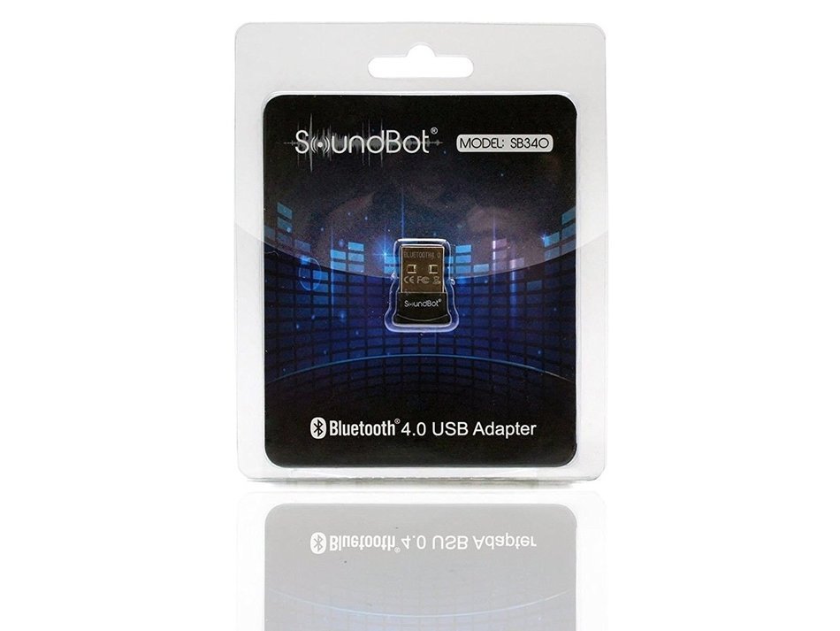SoundBot SB340 Universal Plug and Play Bluetooth 4.0 USB Adapter N5