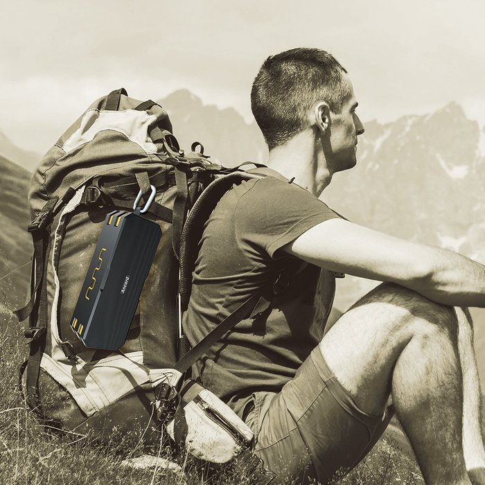 Portable Bluetooth/Wireless Speaker Set| Waterproof Design| Perfect For All Outdoor Activities & Home Use| Built-in... N7