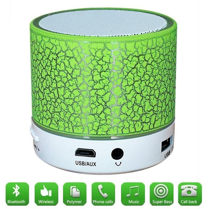 niceEshop(TM) Mini Portable Bluetooth Speaker, Superb Stereo Sound , Enhanced Bass, Long Range Wireless Speaker...