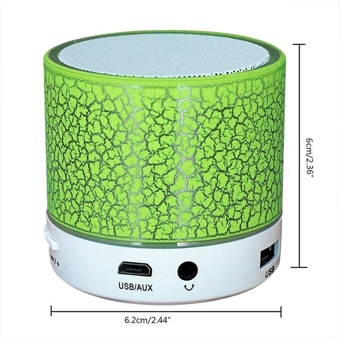 niceEshop(TM) Mini Portable Bluetooth Speaker, Superb Stereo Sound , Enhanced Bass, Long Range Wireless Speaker... N3