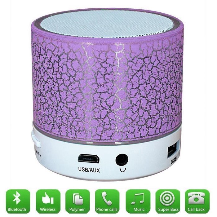 niceEshop(TM) Mini Portable Bluetooth Speaker, Superb Stereo Sound , Enhanced Bass, Long Range Wireless Speaker... N8