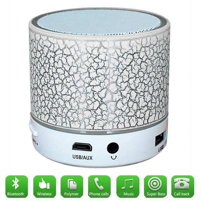 niceEshop(TM) Mini Portable Bluetooth Speaker, Superb Stereo Sound , Enhanced Bass, Long Range Wireless Speaker... N15