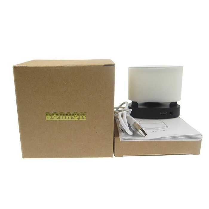 BONAOK Smart Wireless Bluetooth Speaker APP control 16 Million Colorful LED Light for Android & IOS Smartphone... N7