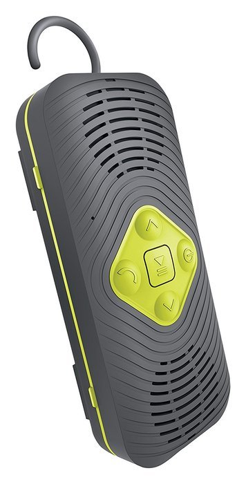 Polaroid Bluetooth Pool Speaker, Waterproof, Floatable, Portable & Rechargeable System (Grey)