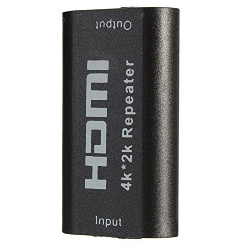 BephaMart 40M 130FT 1080p 1.65G bps Mini HDMI Extender Repeater Amplifier Booster Joiner Switch