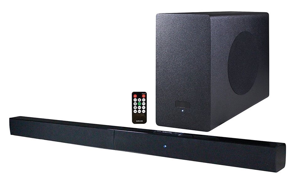 Craig Electronics CHT978 2.1 Channel Wireless Home Theater System with