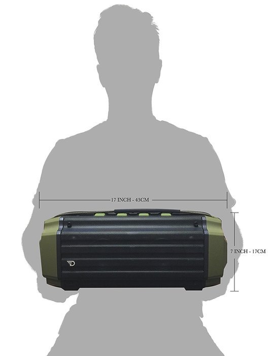TREMOR Bluetooth Speaker, 50W Portable System with aptX Bluetooth 4.0 Technology, High-Fidelity Studio Sound,... N7