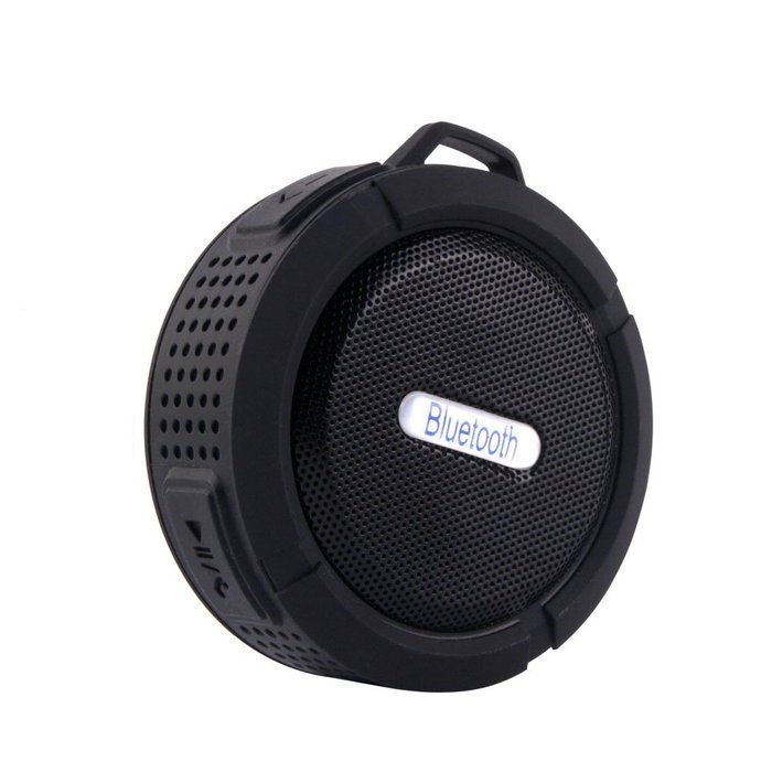 Hannuo Mini Wireless Portable Bluetooth Speaker Stereo Bass IP65 Hands-free Soundbox (Black) N2