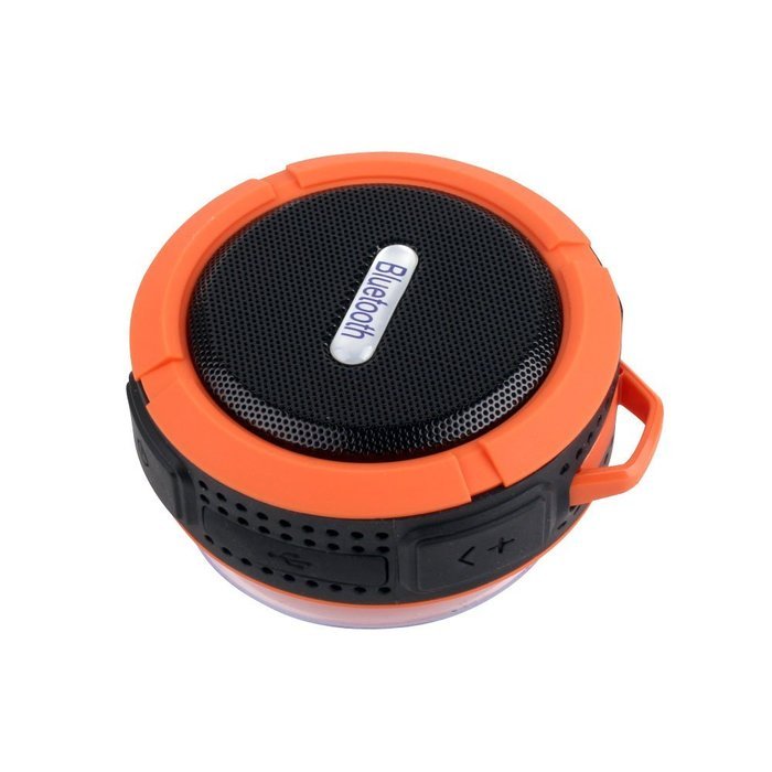 Hannuo Mini Wireless Portable Bluetooth Speaker Stereo Bass IP65 Hands-free Soundbox (Black) N7