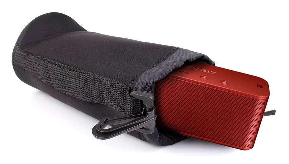 DURAGADGET Padded Black Water-Resistant Carry Pouch for NEW Samsung Level Box / Level Box Mini Portable Bluetooth...