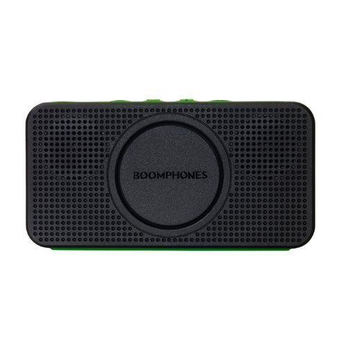Boomphones Bluetooth Pocket Speaker for iPhones/Android (White/Yellow) N7