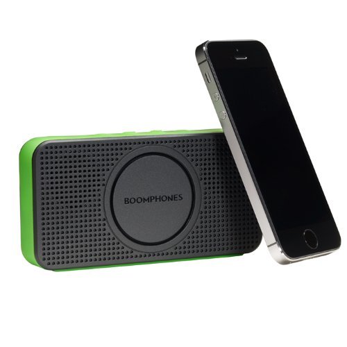 Boomphones Bluetooth Pocket Speaker for iPhones/Android (White/Yellow) N12