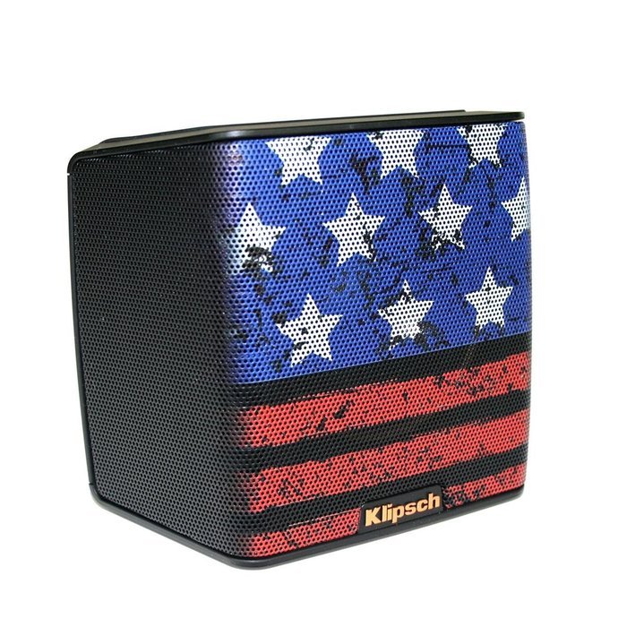 Klipsch Groove Limited Edition Loud and Proud Portable Bluetooth Speaker (Americana) and AudioTechnica ATH-ANC33iS... N2