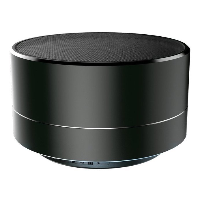 Portable Bluetooth Speaker, Super Stereo Mini Metal Wireless Speaker System, Mic Radio Function N2