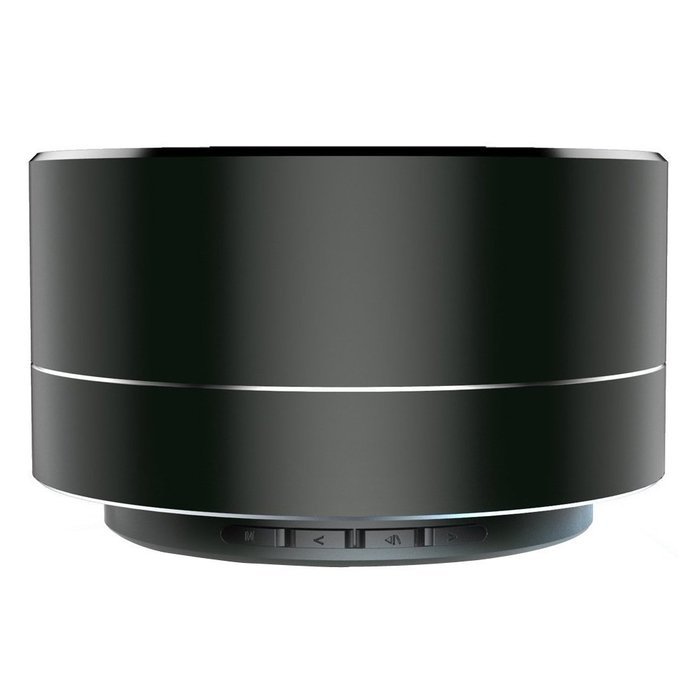Portable Bluetooth Speaker, Super Stereo Mini Metal Wireless Speaker System, Mic Radio Function N3