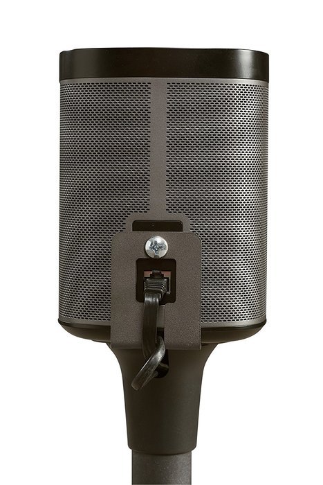 Sanus Wireless Speaker Stand Designed for SONOS PLAY 1 and PLAY 3 Speakers - Pair (Black) - WSS2-B1 N2