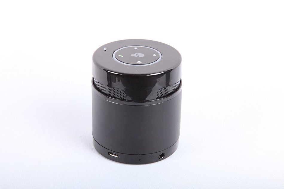 TOSA Cylinder Bluetooth Speaker, Black N2