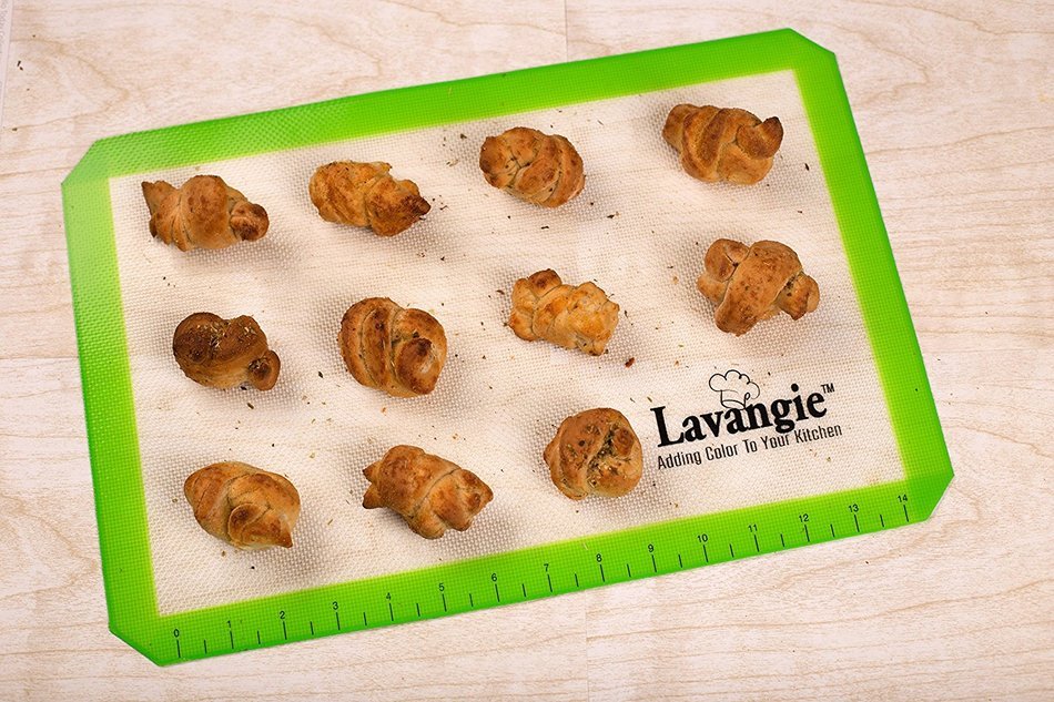 Silicone Baking Mat Set - Professional Heat-Resistant Non Stick Mats & Liners for Cookie Sheets by Lavangie&trade; (... N5