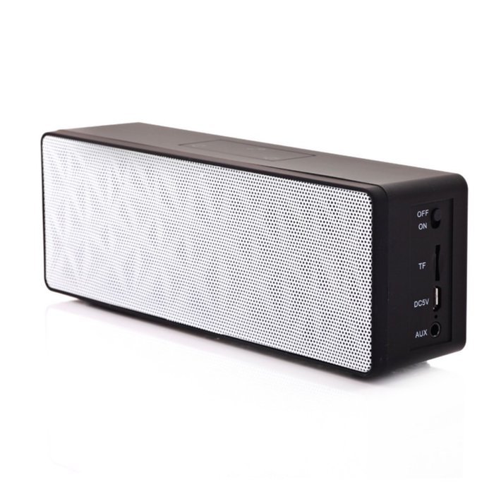 Winsbotech Portable Wireless Bluetooth Stereo Speaker with Built-in Mic and Rechargeable Battery for Tablets and...