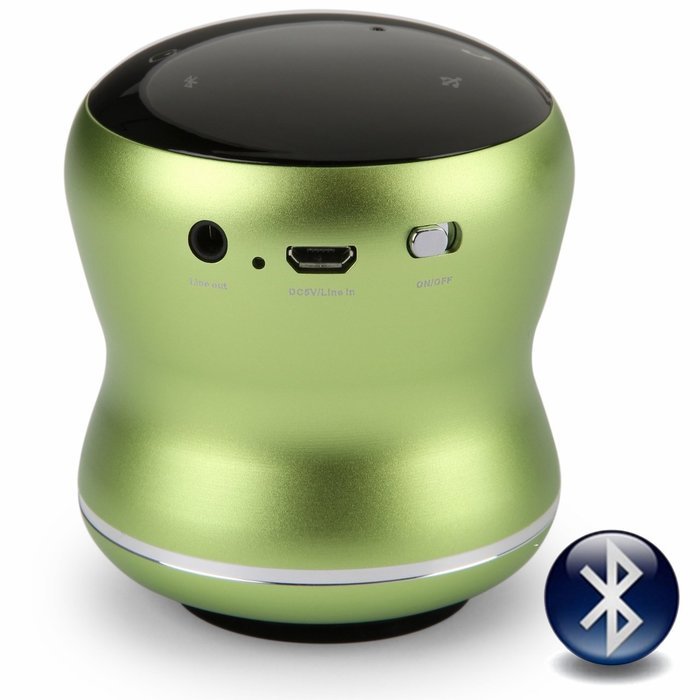 Vibe-Tribe Mamba Lime Green: 18Watt Bluetooth Vibration Speaker - Touch Panel - Hands Free Calls - Daisy Chain N3