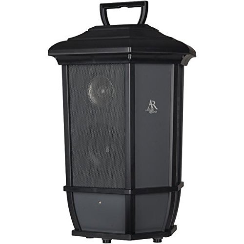 Acoustic Research Terrace Outdoor Wireless Speaker - Bluetooth(R) and 3.5mm Input - Black - AWSBT8