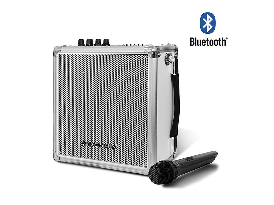 Pure Acoustics Wireless Portable Bluetooth PA Speaker System with Built-in Rechargeable Battery - Includes Wireless... N13