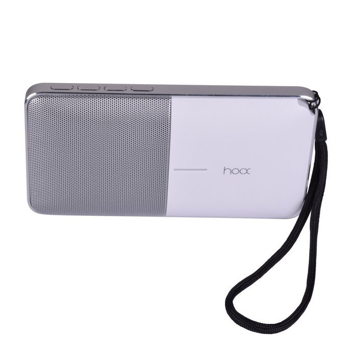HOOX Wireless Bluetooth Speaker 5W Speakers Build-in Microphone and 6000mAh Power Bank 2.1A Output Portable External... N18