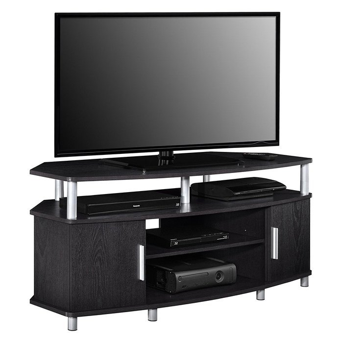 Altra Carson 50" TV Stand, Cherry/Black N12