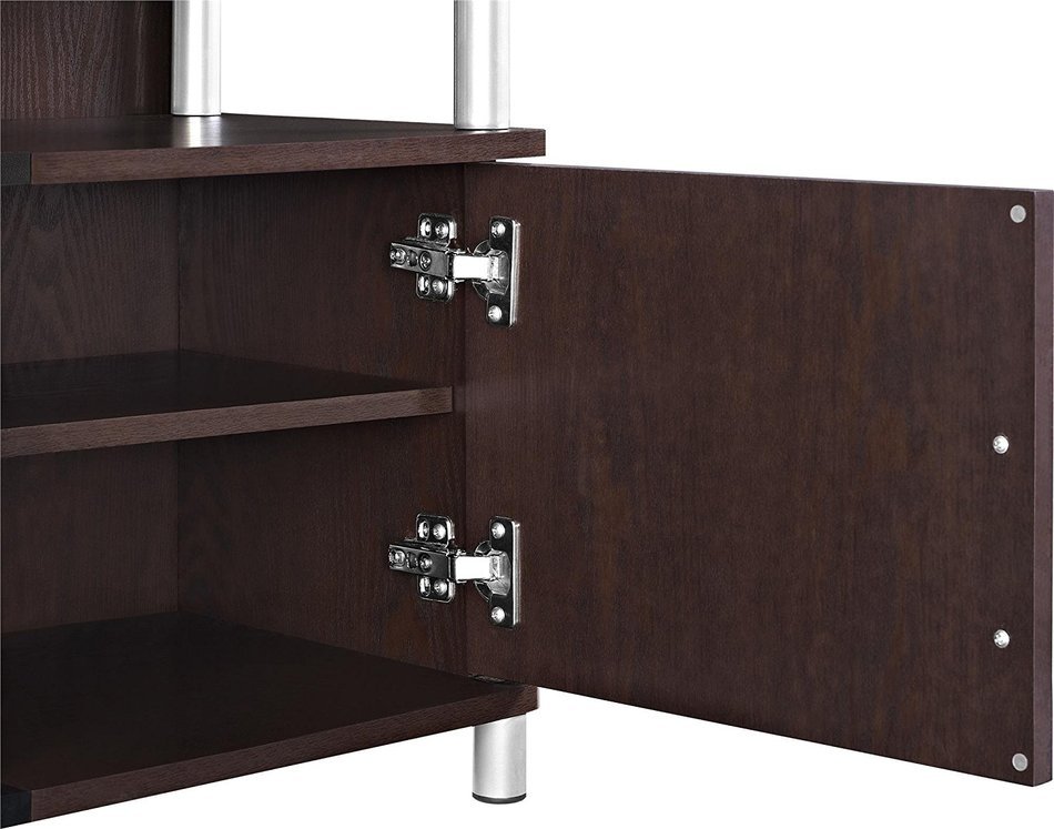 Altra Carson 50" TV Stand, Cherry/Black N21