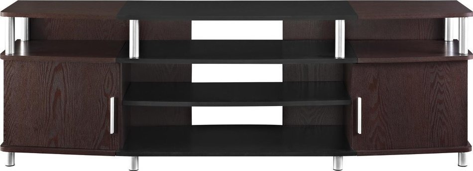 Altra Carson 50" TV Stand, Cherry/Black N24