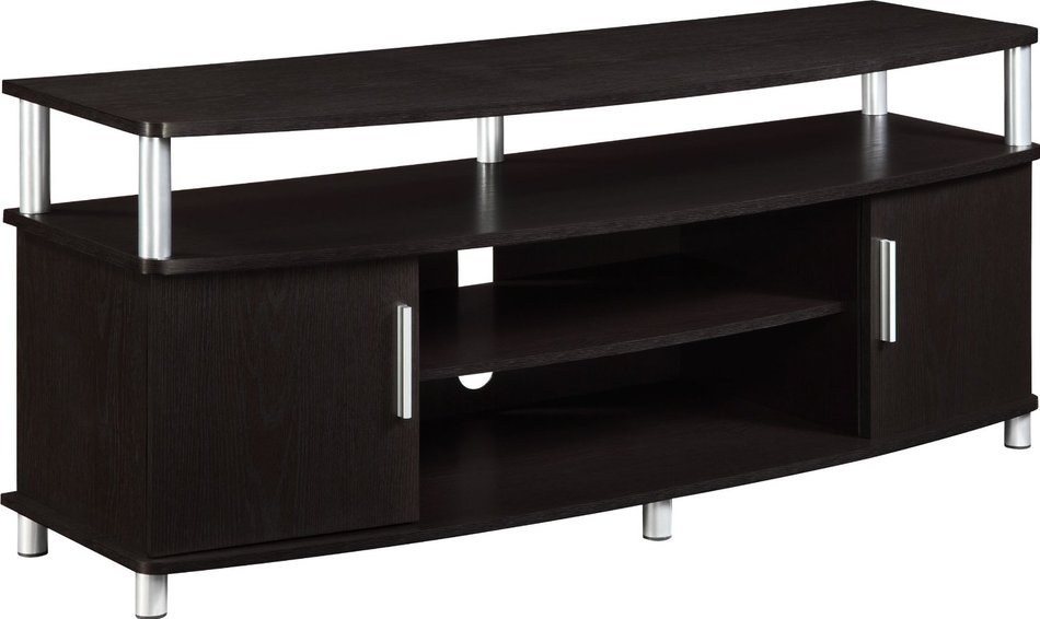 Altra Carson 50" TV Stand, Cherry/Black N28